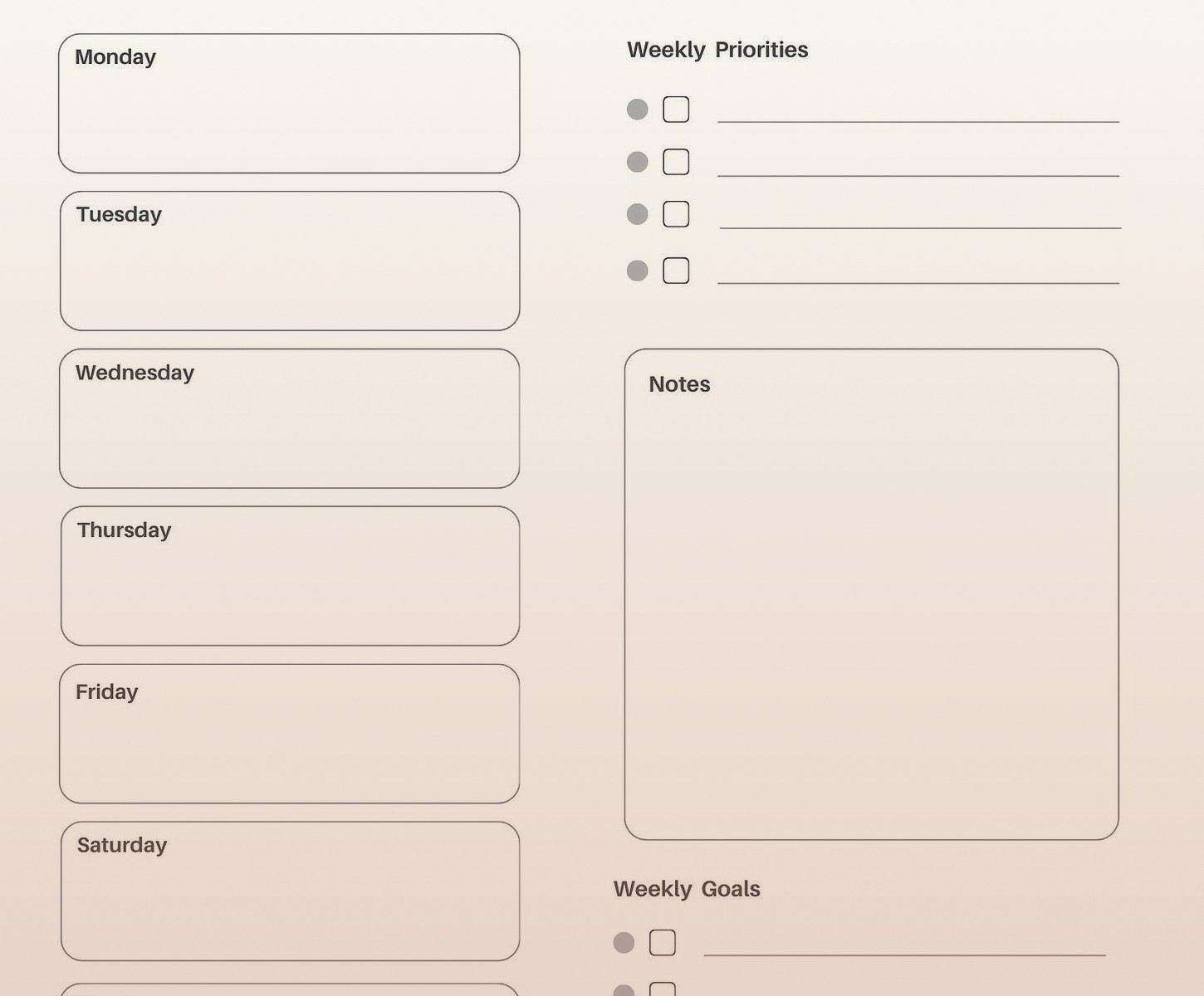 Weekly Planner Website: Best Free Online Tools