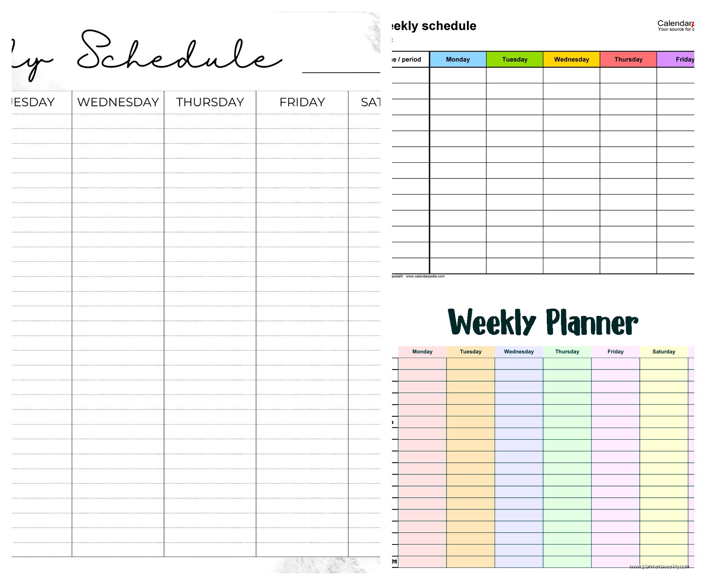 Weekly Planner with Time Slots: Best Hourly Options