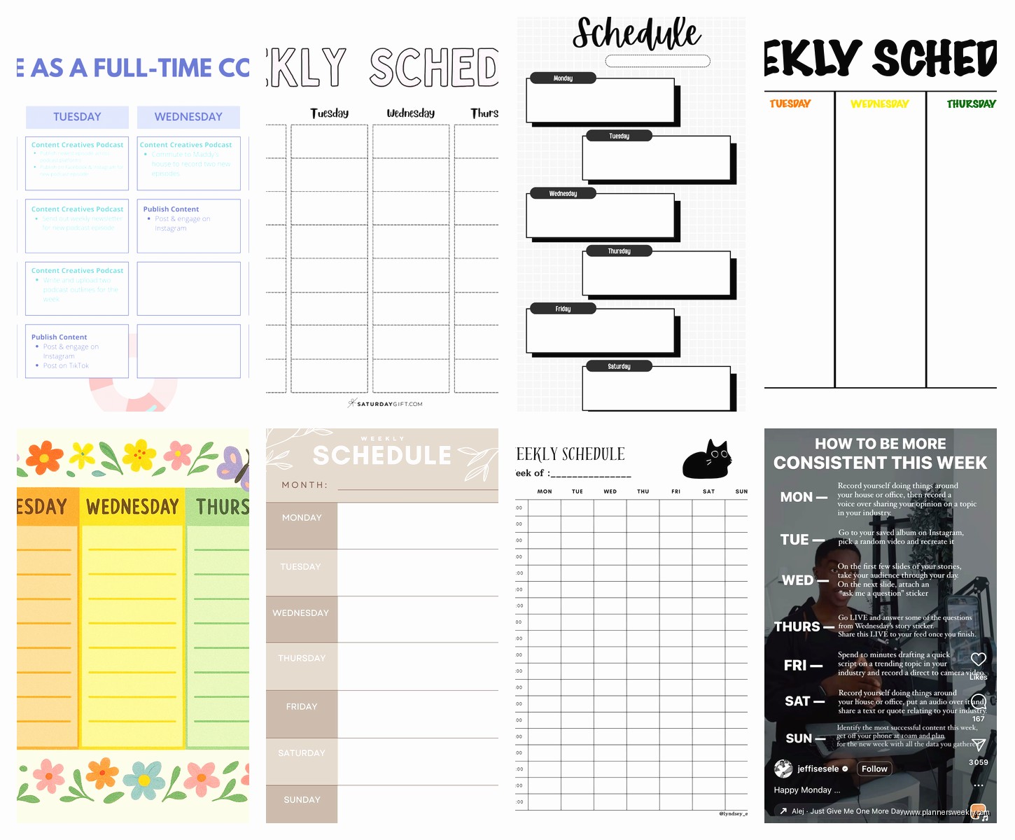 Weekly Schedule Creator: Best Online Planning Tools