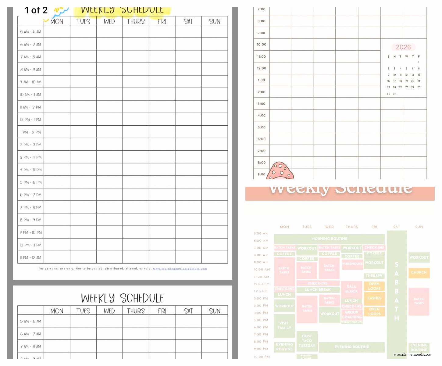 Weekly Schedule Maker Guide: Best Free Online Tools