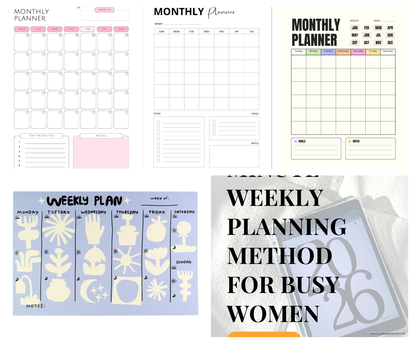 Best Monthly Planners: Expert Reviews & Top Picks