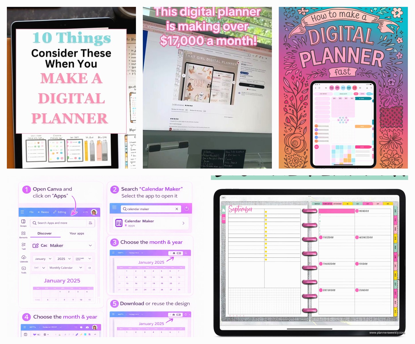 Digital Planner Maker: Create Custom Digital Planners