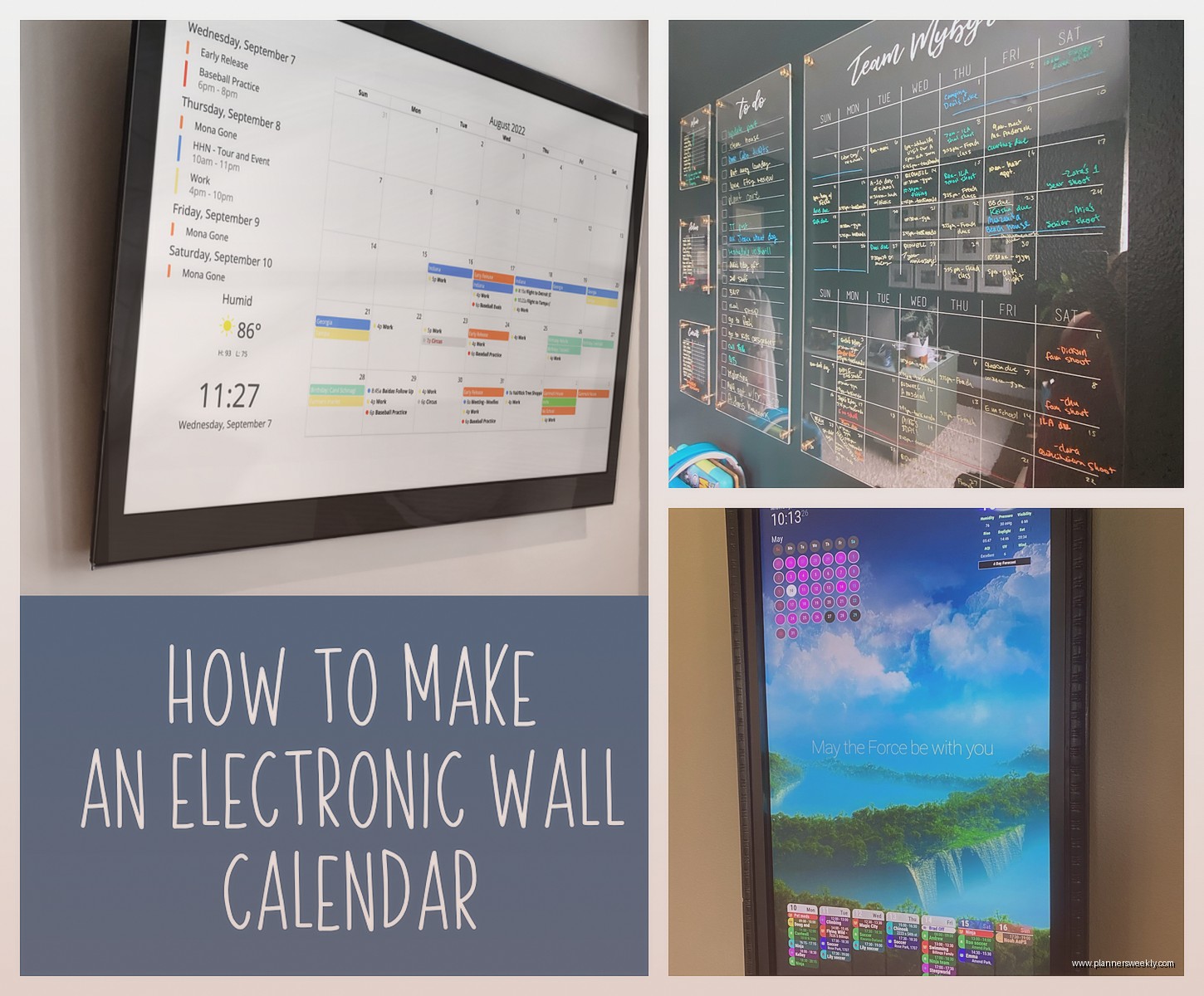 Digital Wall Planner: Best Display & Calendar Options