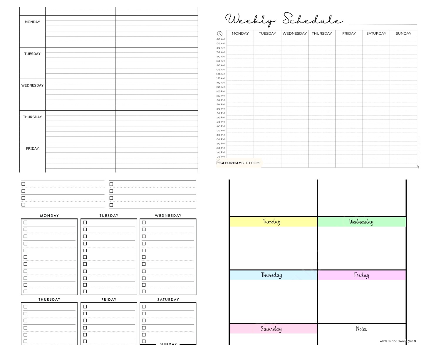 Weekly Calendar Planner: Best Options & Templates